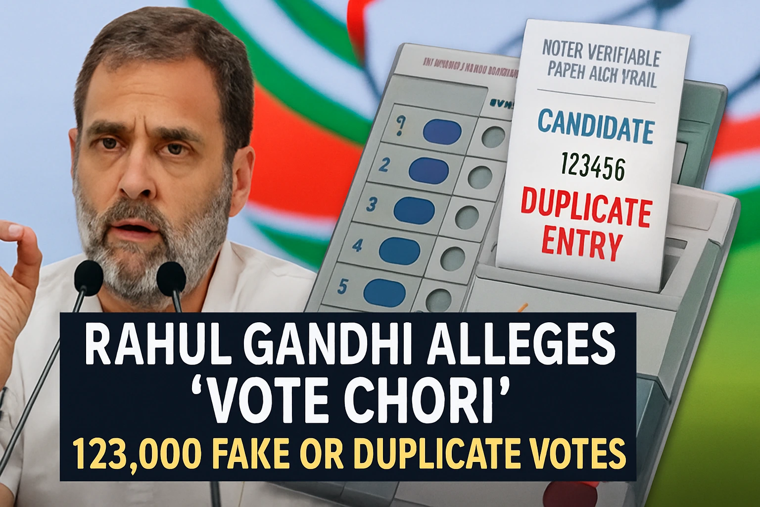 Vote Chori: Rahul Gandhi’s Numbers, the Varanasi Claim, and What Happens Now