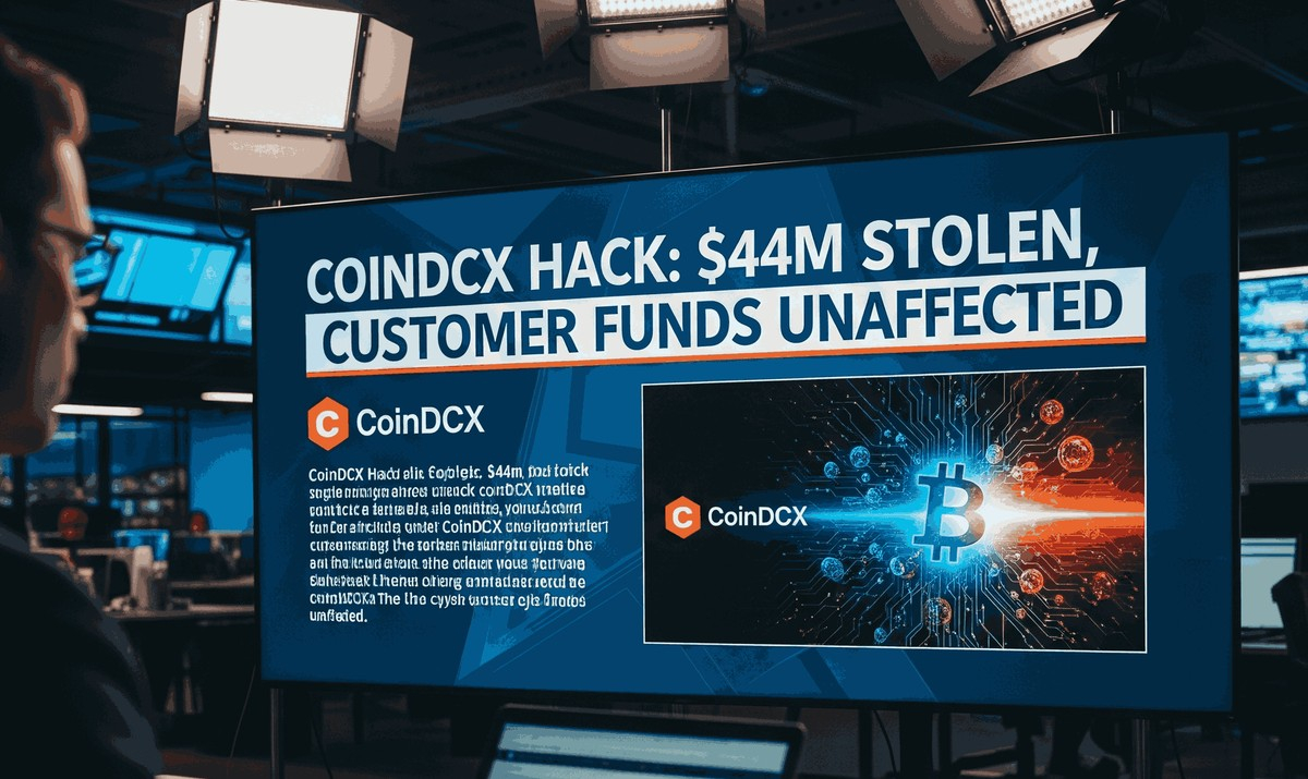 CoinDCX Hack: $44M Stolen, Customer Funds Unaffected