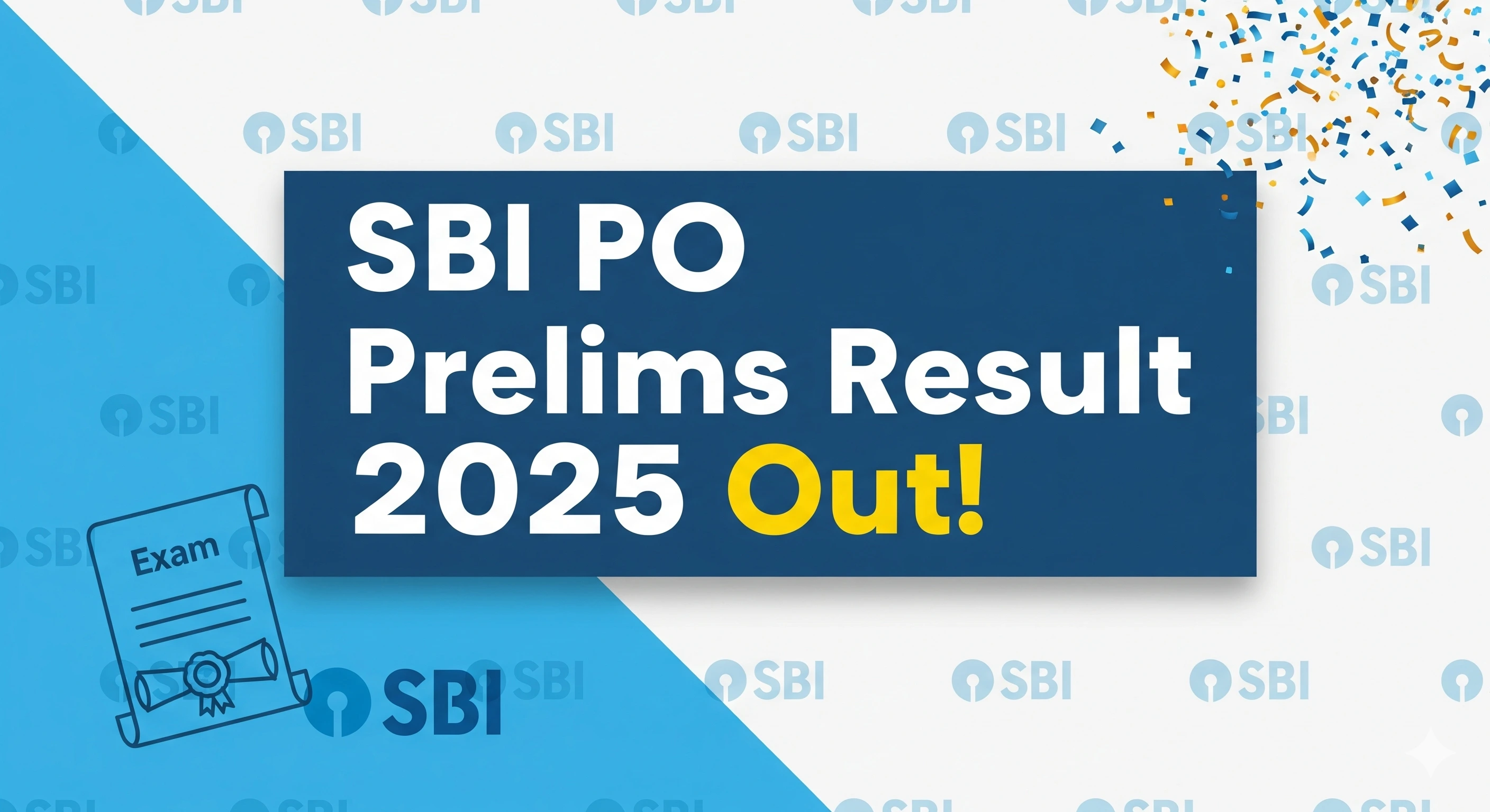 SBI PO Prelims Result 2025 Declared – Cut Off & Next Steps